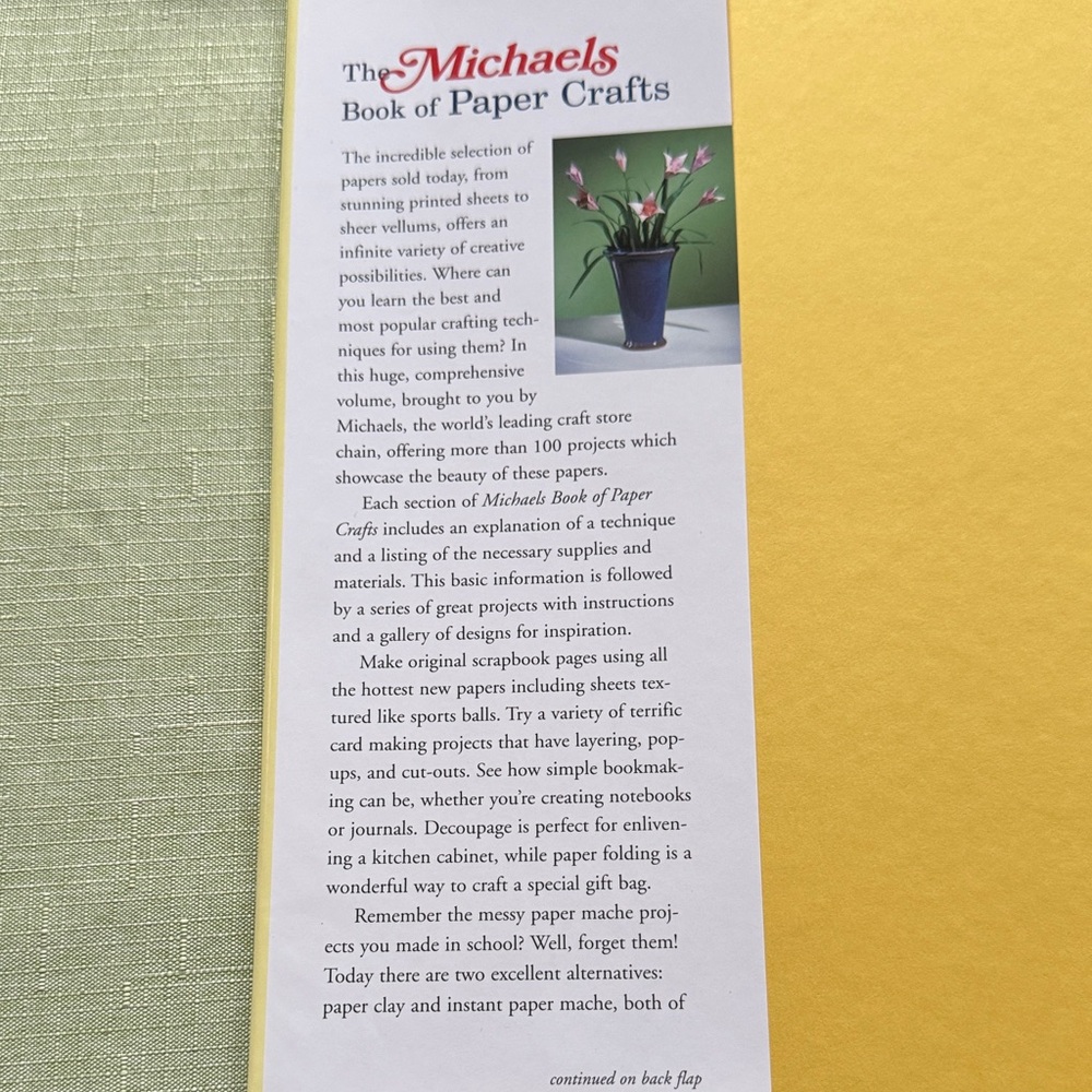 The Michaels Book of Paper Crafts - Picture 3 of 4